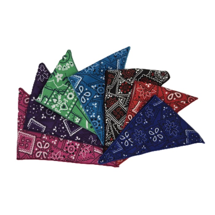 Foulards bandanas